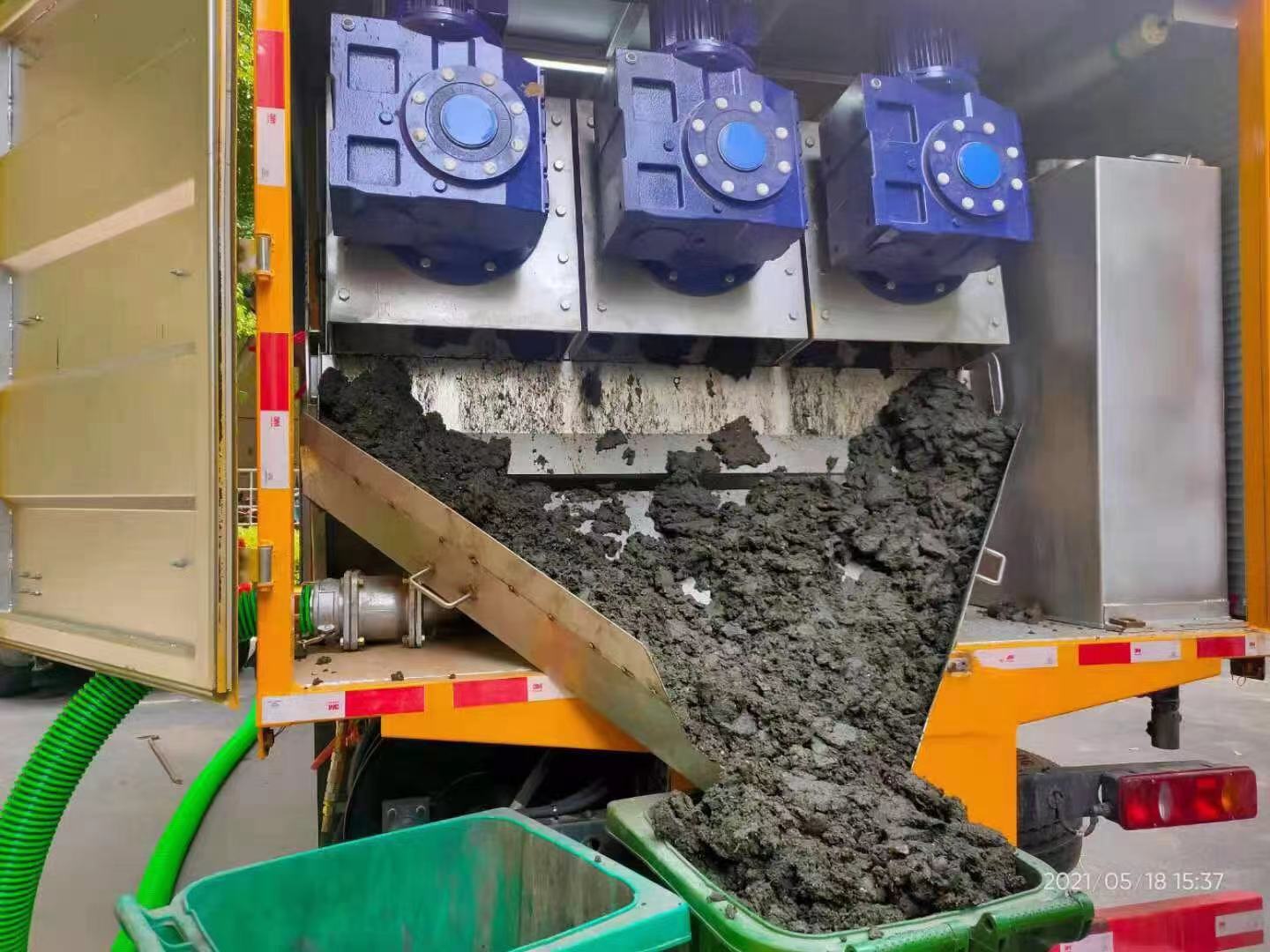 岑巩化粪池清掏城市维护站-泥浆净化干湿分离处理